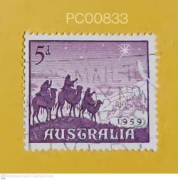 Australia Christmas 1959 Used PC00833