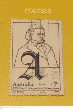 Australia 1824 First Independent Newspaper Used PC00838