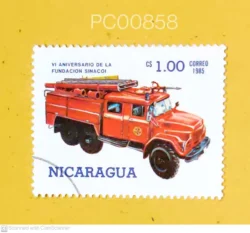 Nicaragua Fire Engine Used PC00858
