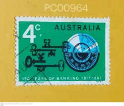 Australia 150 Years of Banking Used PC00964