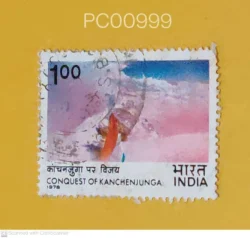India 1978 Conquest Of Kanchenjunga Used PC00999