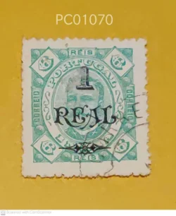 India Pre-Independence Portuguese India Surcharge Overprint Used PC01070