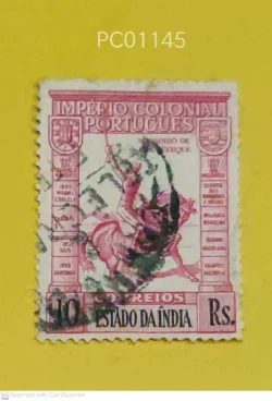 Portuguese India 1938 Joaquim Augusto Mounzinho Used PC01145