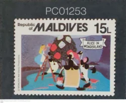 Republic of Maldives Disney Alice in Wonderland Cartoons UMM PC01253