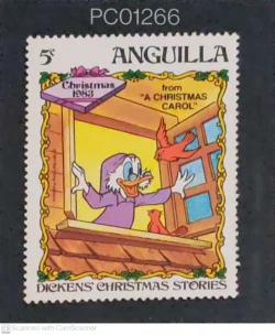 Anguilla Dicken's Christmas Stories From a Christmas Carol 1983 Mickey Mouse Disney Cartoons UMM PC01266