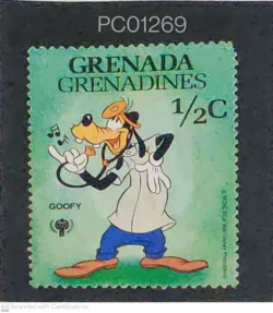 Grenada Doctor Goofy Mickey Mouse Disney Cartoons UMM PC01269