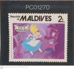 Republic of Maldives Disney Cartoons Alice in Wonderland UMM PC01270