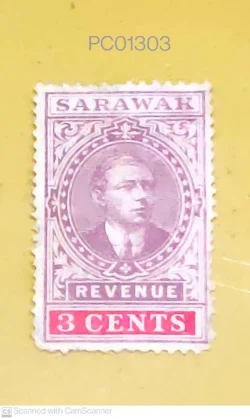 Sarawak (now Malaysia) Sir Charles Vyner Brooke Revenue Used PC01303