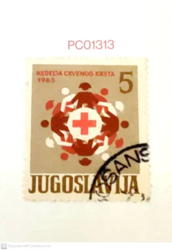 Yugoslavia Red Cross Used PC01313