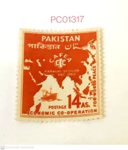 Pakistan 1960 Economic Cooperation for World Peace Mounted Mint PC01317