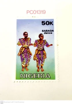 Nigeria Sabada Dance Tradition & Culture Tribe Unmounted Mint PC01319
