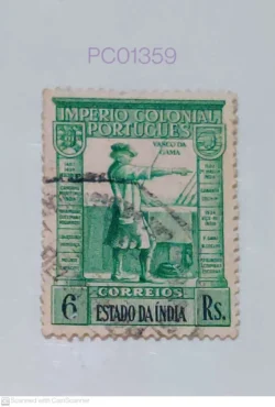 Portuguese India Pre-Independence Vasco Da Gama Used PC01359