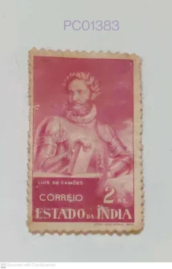 Portuguese India Pre-Independence Luis De Camoes Used PC01383