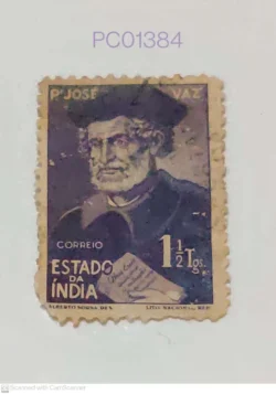 Portuguese India Pre-Independence P.Jose Vaz Used PC01384