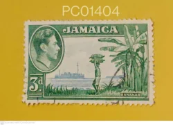 Jamaica King George 6th Bananas King Used PC01404