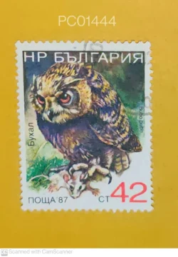 Bulgaria Owl Birds Used PC01444