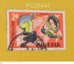 Nigeria Weavers Birds Used PC01447