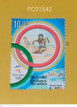 Sri Lanka 2000 Sydney Olympic Games Swimming Hurdles Athletics Unmounted Mint PC01542