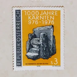 Austria Millionaire of the Carinthia Coronation Throne Unmounted Mint PC01634
