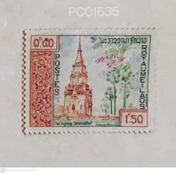 Laos Pha That Luang Vientiane Buddhism Monument Unmounted Mint PC01635