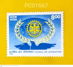 India 1998 Rotary International Council of Legislation Unmounted Mint PC01667