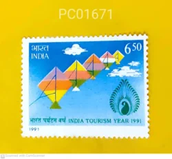 India 1991 India Tourism Year Kite Unmounted Mint PC01671