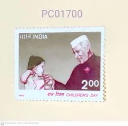 India 1997 Nehru with Child Children's Day Unmounted Mint PC01700