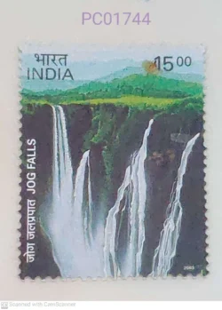 India 2003 Waterfall Jog Falls Unmounted Mint PC01744