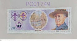 Chile 125th Birth Anniversary of Robert Baden Powell Scouts and Scout Movement Foundation se-tenant Unmounted Mint PC01749