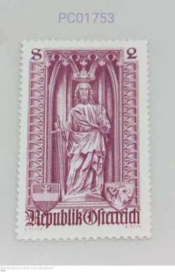 Austria 500th anniversary of Diocese of Vienna Christianity Sculpture Paul Apostle Saint Paul Unmounted Mint PC01753