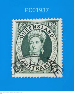 Australia Queensland Queen 1960 Used PC01937
