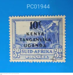 South Africa Overprint Kenya Tanganyika Uganda Forest Used PC01944