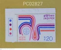 India 1973 Indipex 73 Stamp Exhibition mint traffic light - PC02827