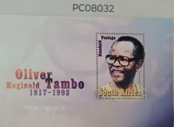 South Africa Oliver Reginald Tambo Miniature sheet UMM PC08032