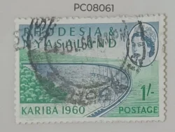 Rhodesia Nysaland Dead Country Kariba 1960 Used PC08061