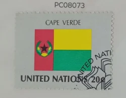 United Nations Used National Flag -Cape Verde PC08073