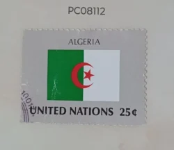 United Nations Used National Flag -Algeria PC08112