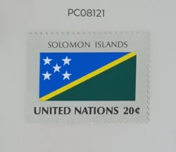 United Nations Used National Flag -Solomon Island PC08121