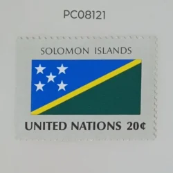 United Nations Used National Flag -Solomon Island PC08121