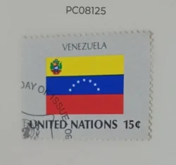 United Nations Used National Flag -Venezuela PC08125