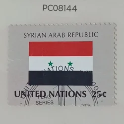 United Nations Used National Flag -Syria PC08144
