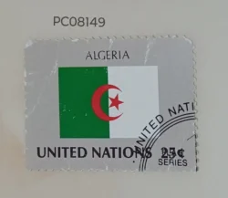 United Nations Used National Flag -Algeria PC08149