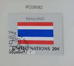 United Nations Used National Flag -Thailand PC08182