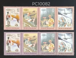 India 2006 Field Post Office Error Major Colour Difference Se-tenant UMM - PC10082