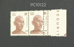 India 1976 25 Gandhi Pair Error Multiple Perforation UMM- PC10122