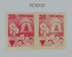 India 1982 35 Family Planning Error Dry Print UMM- PC10132