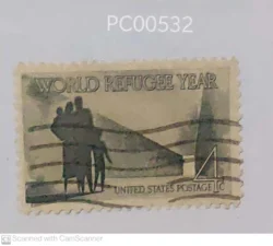 USA World Refugee Year Used PC00532