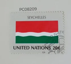 United Nations Used National Flag -Seychelles PC08209
