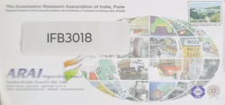 India ARAI Automotive Research Association of India Customised Postage Prepaid Envelope Rare IFB03018
