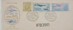 India 1961 First Aerial Post Golden Jubilee FDC New Delhi Cancelled IFB03911